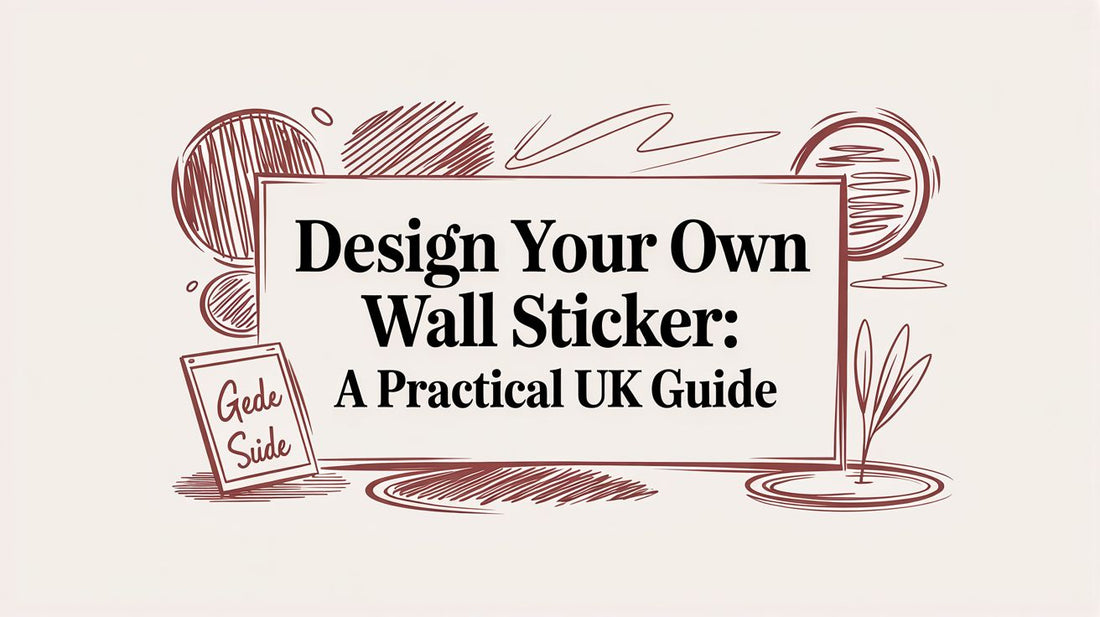 Design Your Own Wall Sticker: A Practical UK Guide