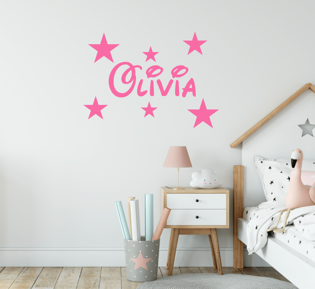 Girls Wall Stickers - Complete A Girls Bedroom With Our Wall Stickers For Girls