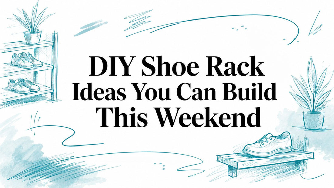 DIY Shoe Rack Ideas You Can Build This Weekend