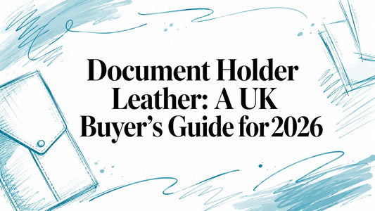 Document Holder Leather: A UK Buyer's Guide for 2026