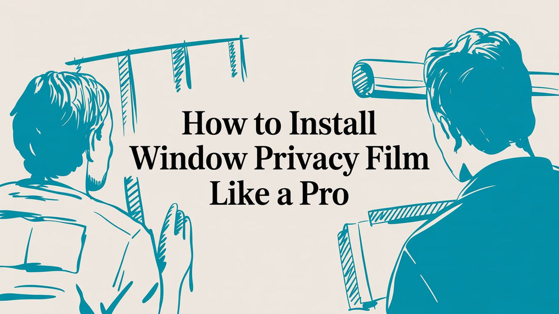 How to Install Window Privacy Film Like a Pro