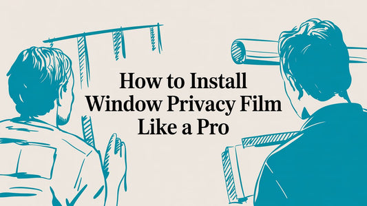 How to Install Window Privacy Film Like a Pro