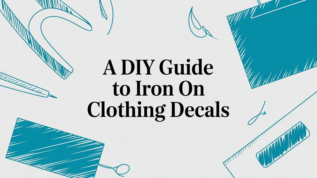 Iron Sticker A DIY Guide to Iron On Clothing Decals – QuoteMyWall
