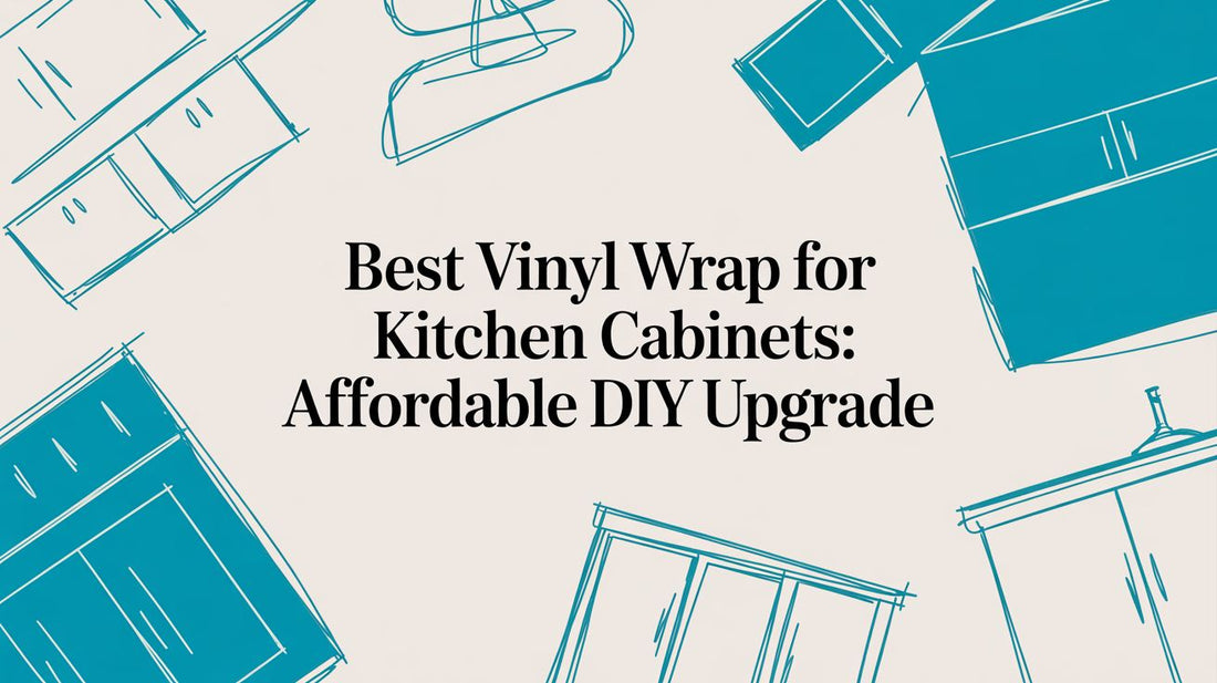best vinyl wrap for kitchen cabinets: Affordable DIY upgrade