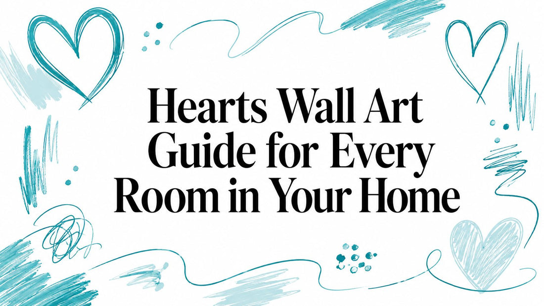 Hearts Wall Art Guide for Every Room in Your Home