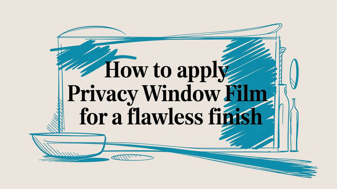 How to Apply Privacy Window Film for a Flawless Finish