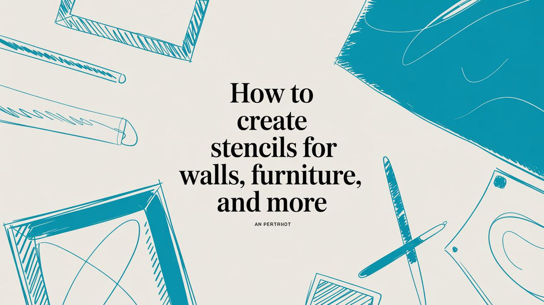 How to Create Stencils for Walls, Furniture, and More