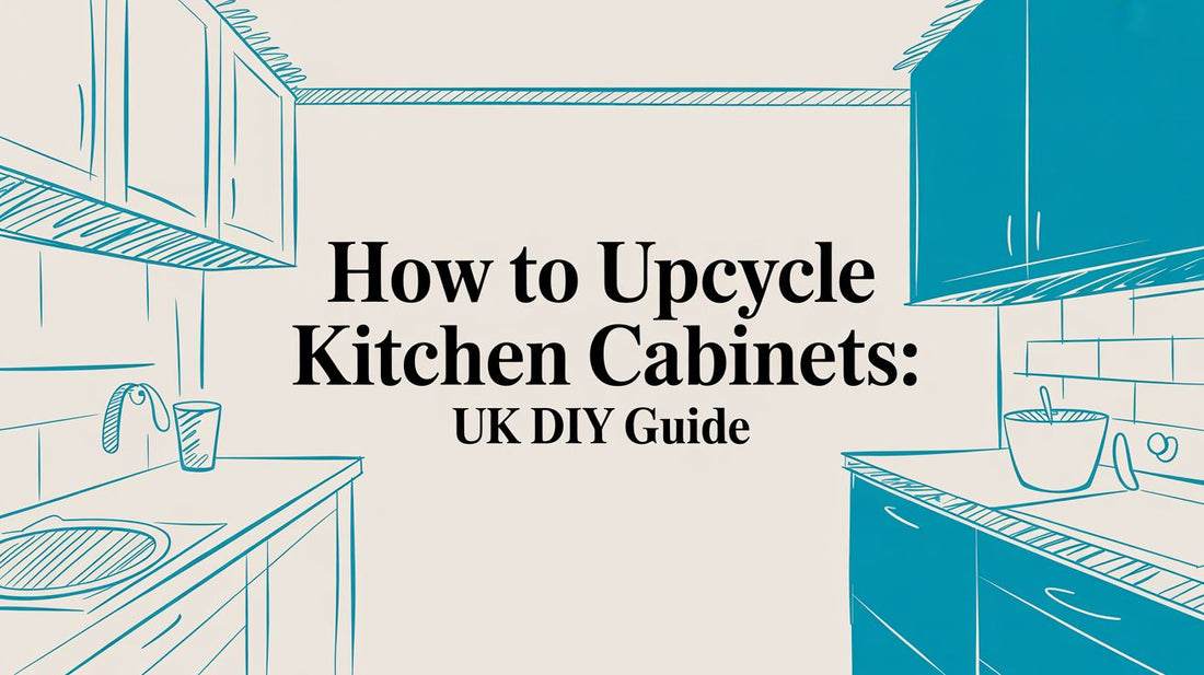 how to upcycle kitchen cabinets: UK DIY guide
