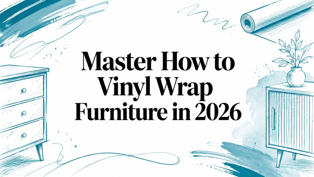 Master How to Vinyl Wrap Furniture in 2026