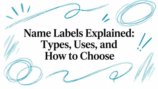 Name Labels Explained: Types, Uses, and How to Choose