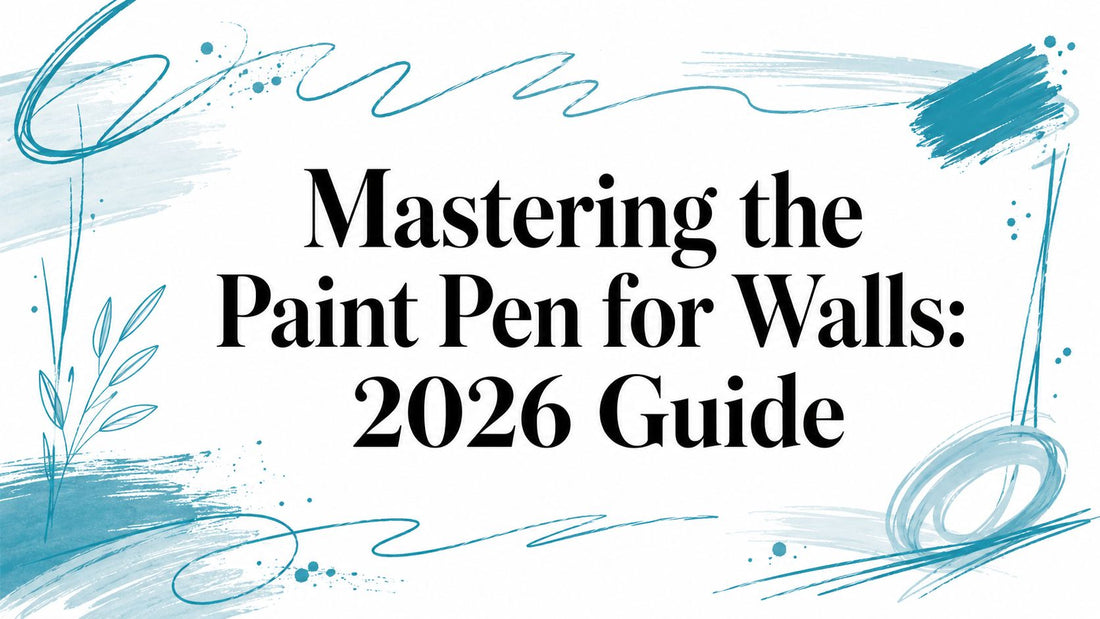 Mastering the Paint Pen for Walls: 2026 Guide