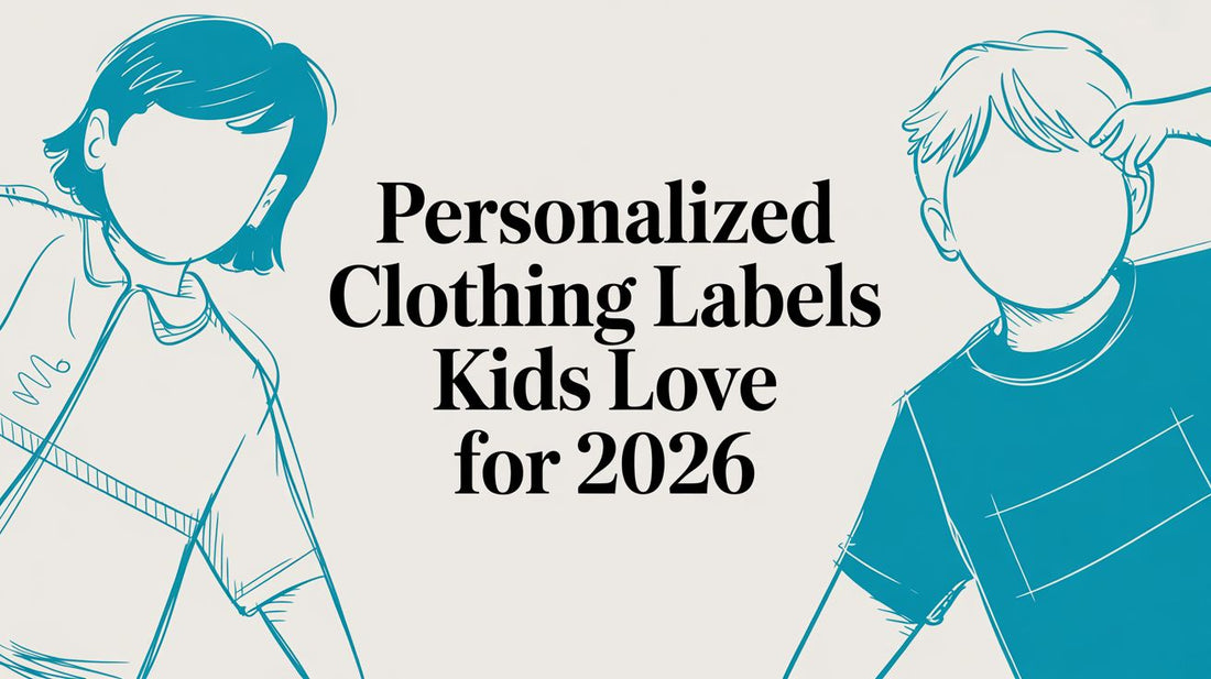 Personalized clothing labels kids love for 2026