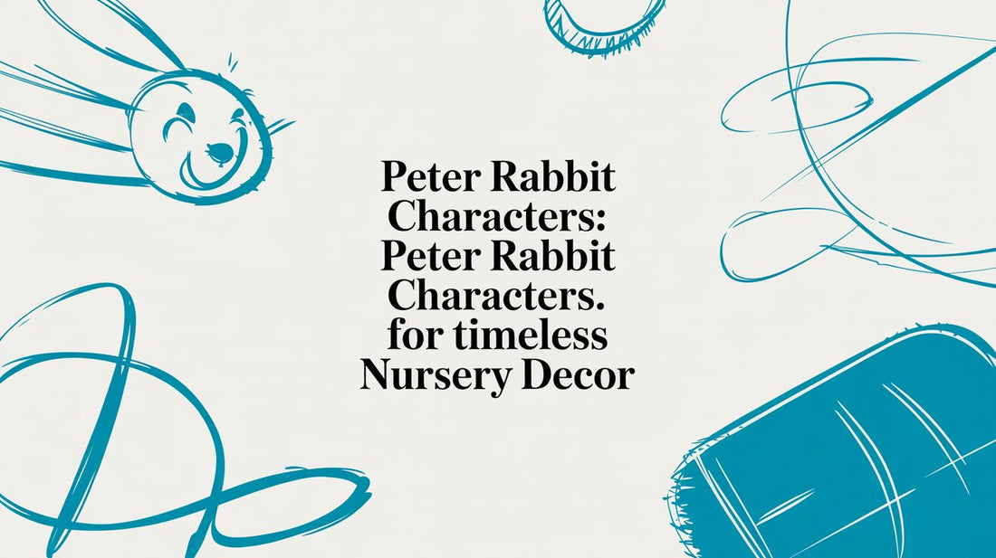 Peter Rabbit Characters: peter rabbit characters for timeless nursery decor