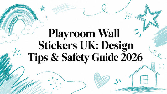Playroom Wall Stickers UK: Design Tips & Safety Guide 2026