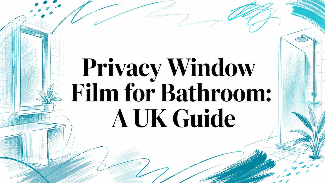 Privacy Window Film for Bathroom: A UK Guide