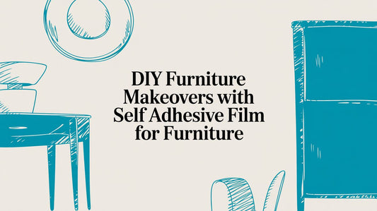 DIY Furniture Makeovers With Self Adhesive Film For Furniture