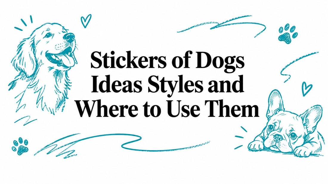 Stickers of Dogs Ideas Styles and Where to Use Them