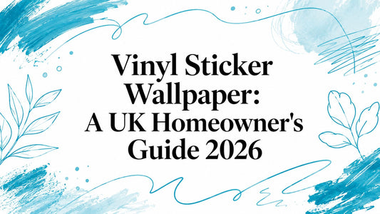 Vinyl Sticker Wallpaper: A UK Homeowner's Guide 2026