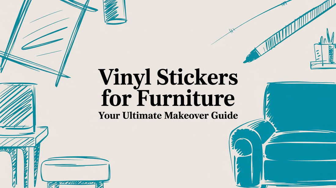 Vinyl Stickers for Furniture Your Ultimate Makeover Guide