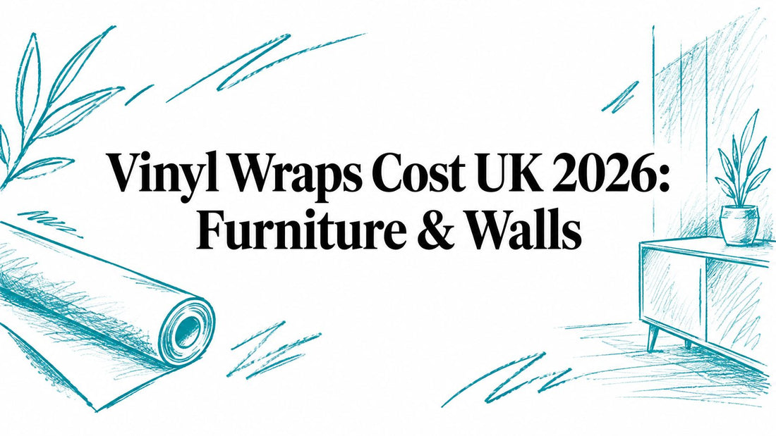 Vinyl Wraps Cost UK 2026: Furniture & Walls