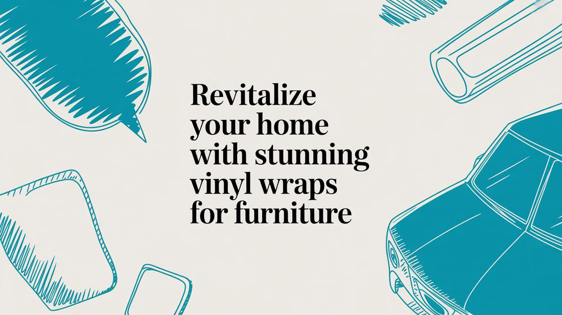 Revitalize Your Home with Stunning Vinyl Wraps for Furniture