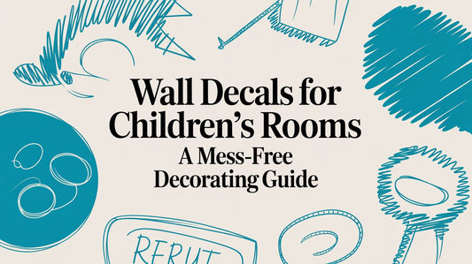 Wall decals for children's rooms: A Mess-Free Decorating Guide
