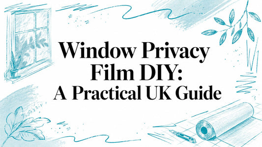 Window Privacy Film DIY: A Practical UK Guide