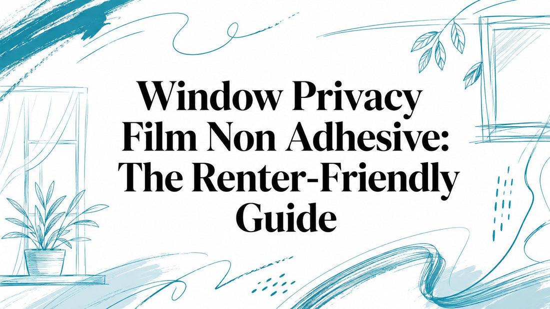 Window Privacy Film Non Adhesive: The Renter-Friendly Guide