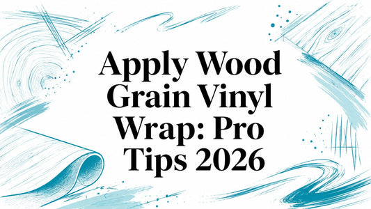 Apply Wood Grain Vinyl Wrap: Pro Tips 2026
