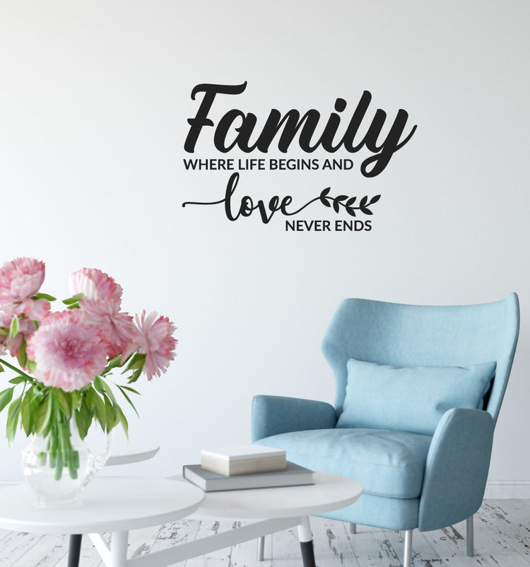 Family Wall Sticker Quotes