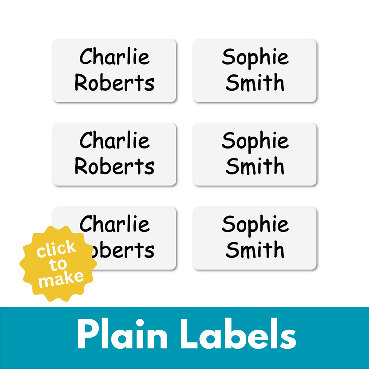 Plain Name Labels
