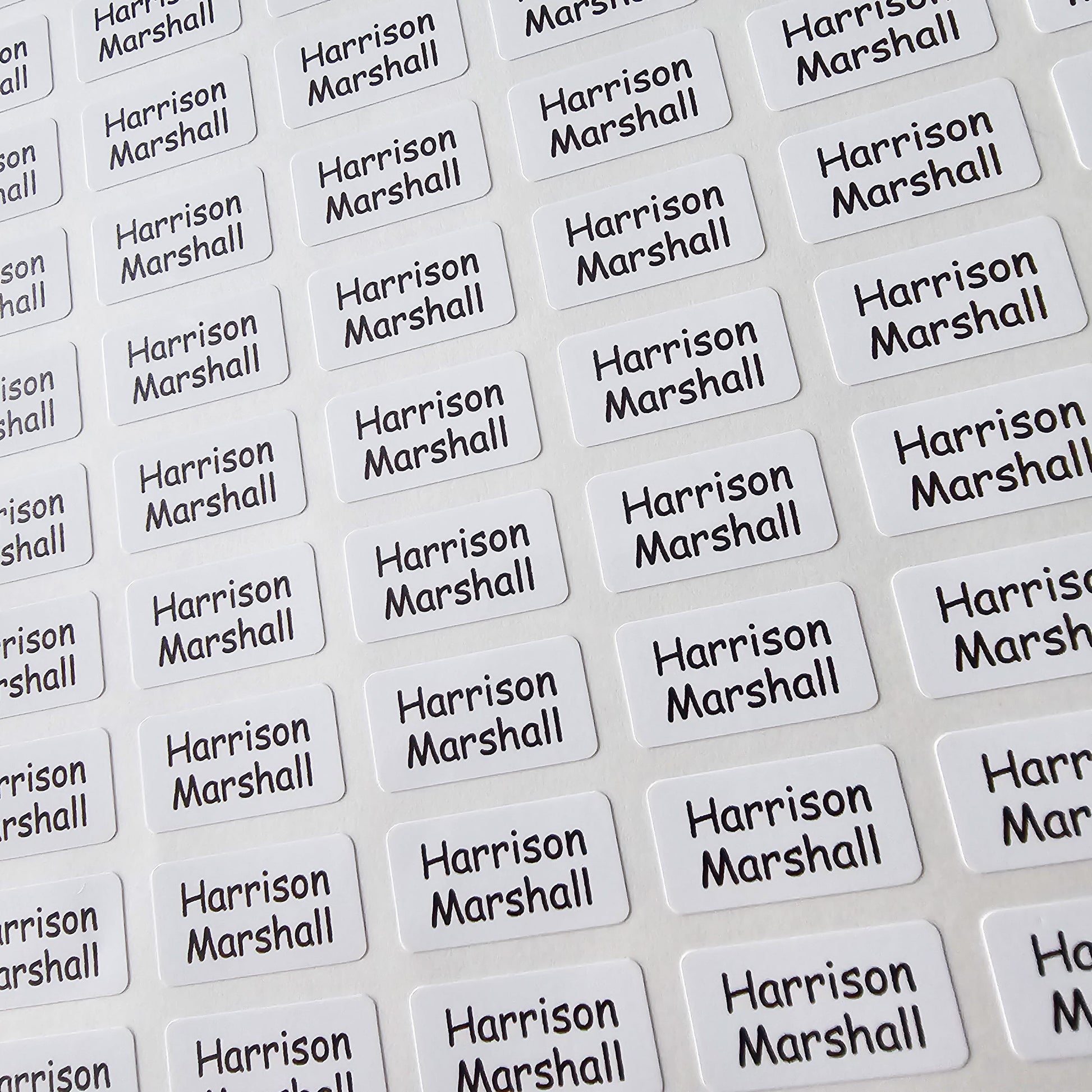 105 Iron On Name Labels For Clothes - Kids Iron-On Name Tags Care Home Washable Stickers Custom Personalised