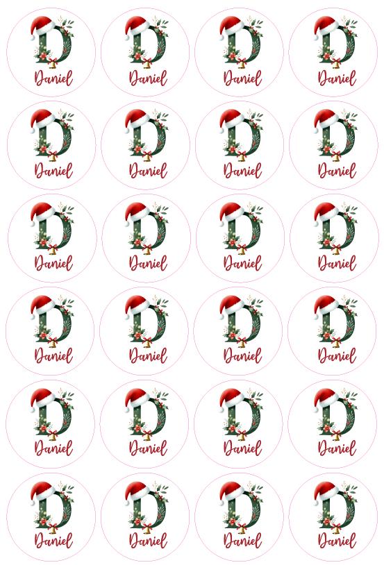 Christmas Present Labels For Gifts | Personalised Xmas Wrapping Labels Customised