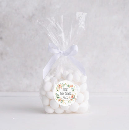 Personalised Custom Wedding Label Sticker Name Date Party Bag Envelope Seal Hen Do Bridal Shower