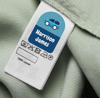 stick on name labels for kids clothes school uniform