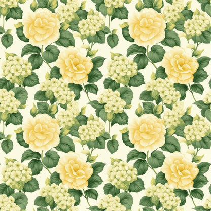 Lemon Yellow Rose Floral Removable Stick On Wallpaper Peel And Stick Wallpaper Self Adhesive Renter Friendly