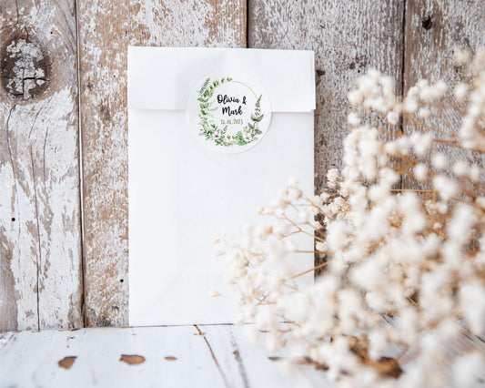 wedding stickers personalised labels