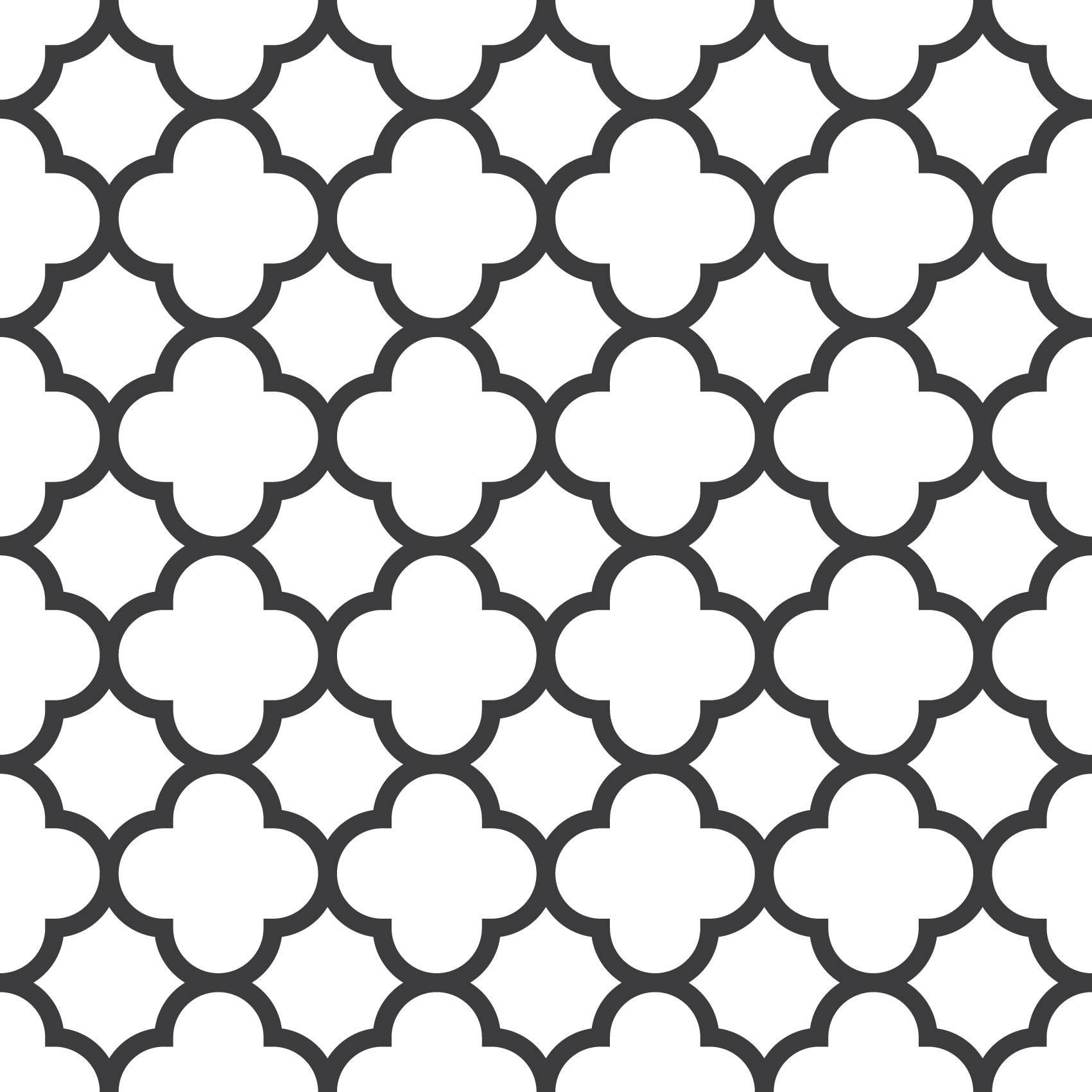 Black & White Geometric Design Peel And Stick Wallpaper Self Adhesive