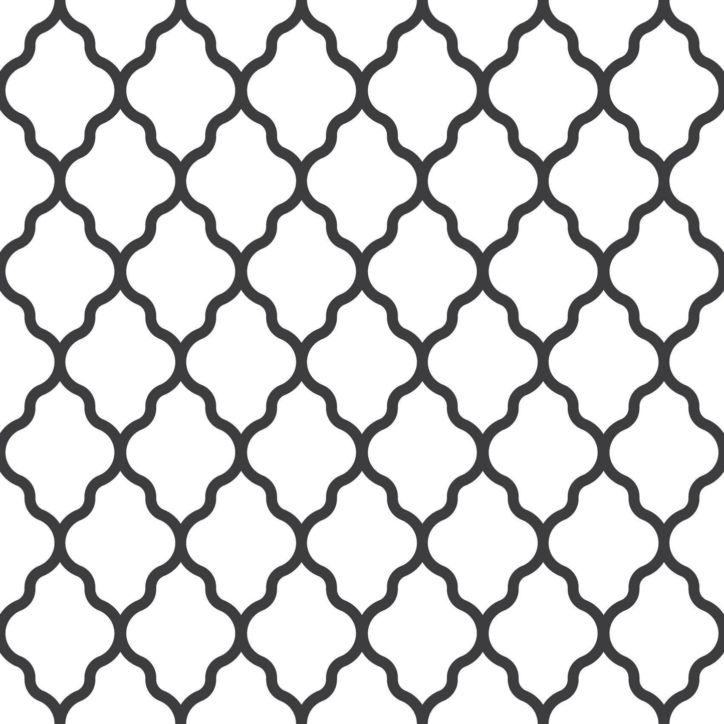 Wavy Geometric Black & White Peel And Stick Wallpaper Self Adhesive