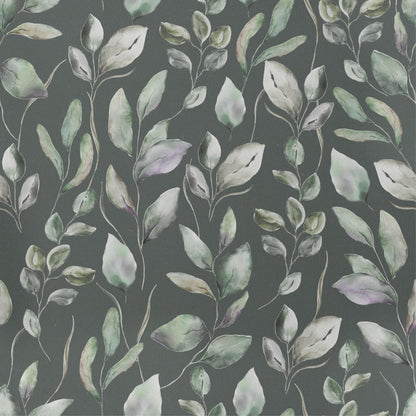 Dark Green Leafy Leaves Peel And Stick Wallpaper Self Adhesive