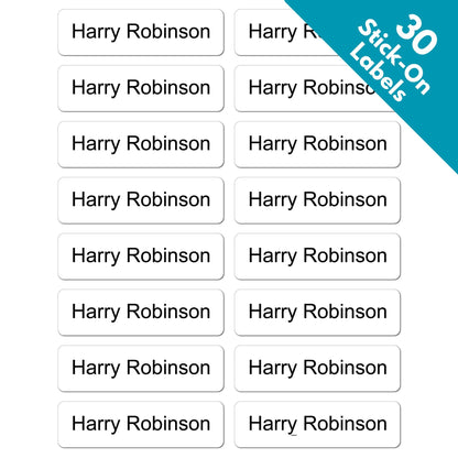custom name tags labels for kids care home uk