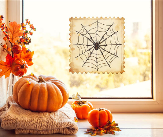 Halloween window stickers