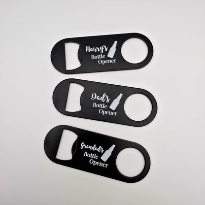 personalised name bottle opener groomsmen gift wedding