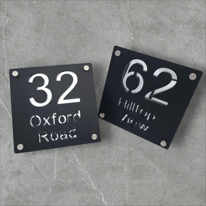 house number plates UK