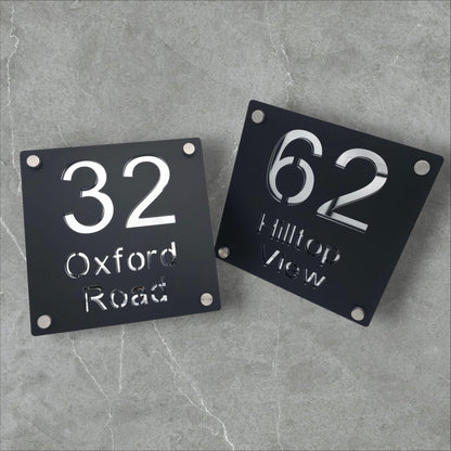 house number plates UK