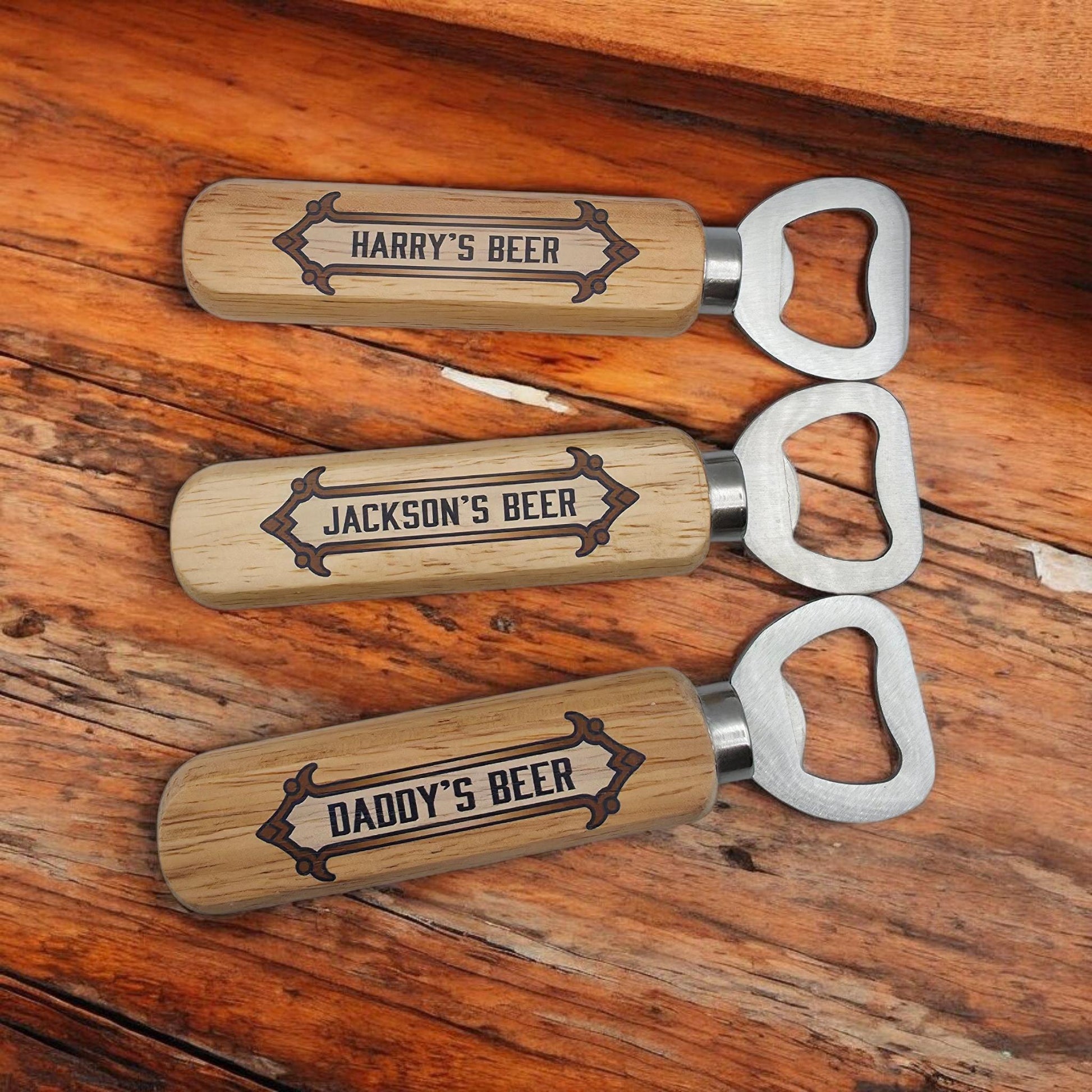 personalised beer bottle openers for men him groomsmen gift best man wedding custom bottle opener