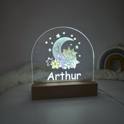 kids customised night light