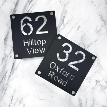 cheap house number signs for home wall plaques UK mirror