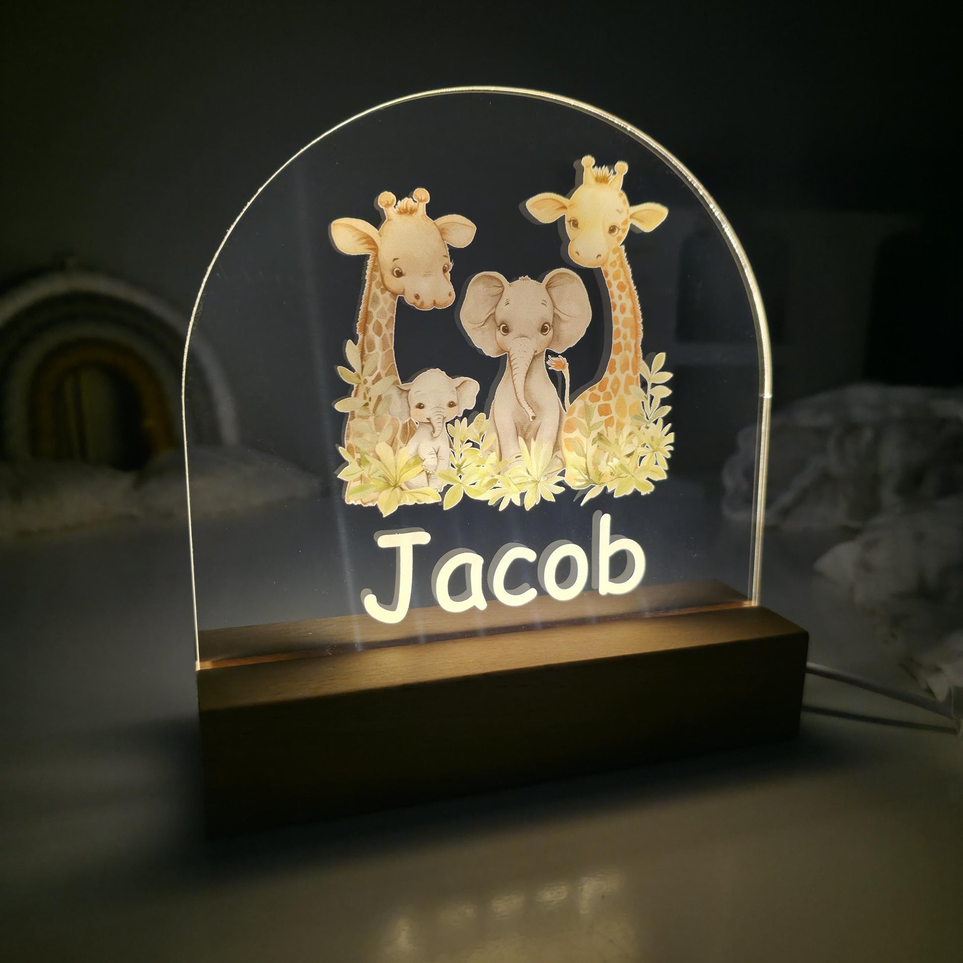 childrens customised night lights