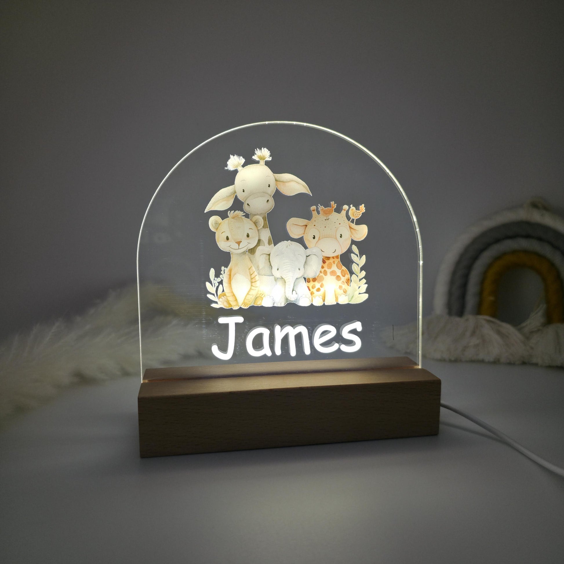 custom night lamp for kids rooms